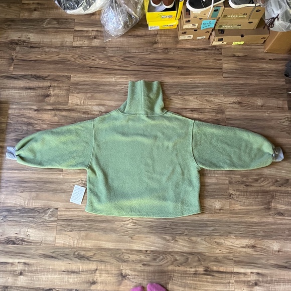 NWT - Free People Elk Mountain Pull Over Green Finch XS - Picture 2 of 10